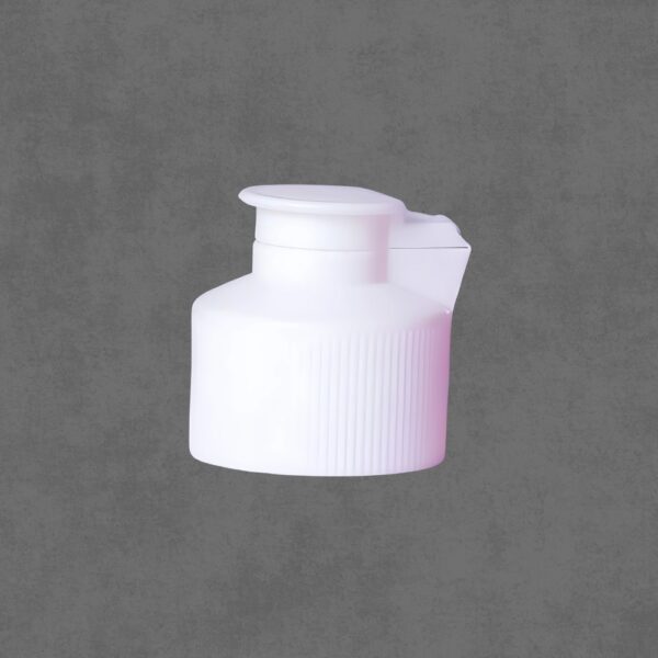 28 mm deep flip top cap 1 - Active Plastic