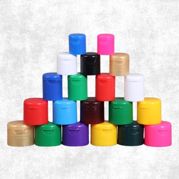 Multi Color Flip Top Caps - Active Plastics