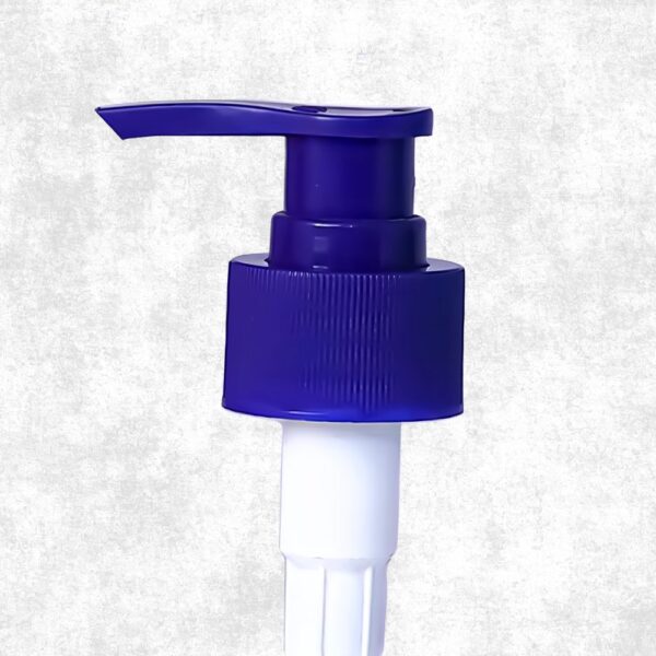 28 mm Lotion Pump blue – Durable & Leak-Proof Dispenser for Lotions & Creams - Active Plastic