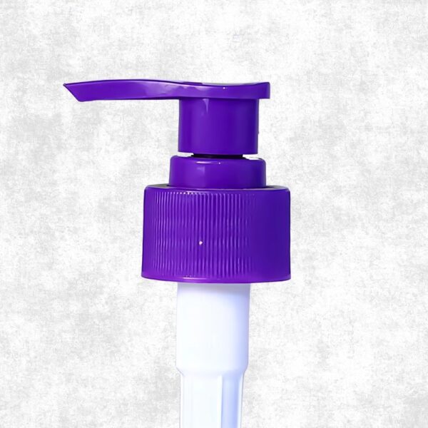 28 mm Lotion Pump purple – Durable & Leak-Proof Dispenser for Lotions & Creams - Active Plastic